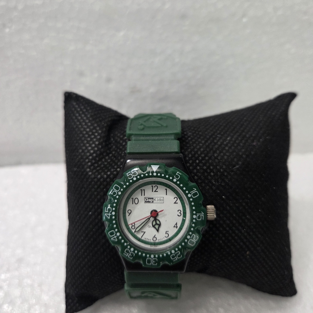 Green Analog Watch